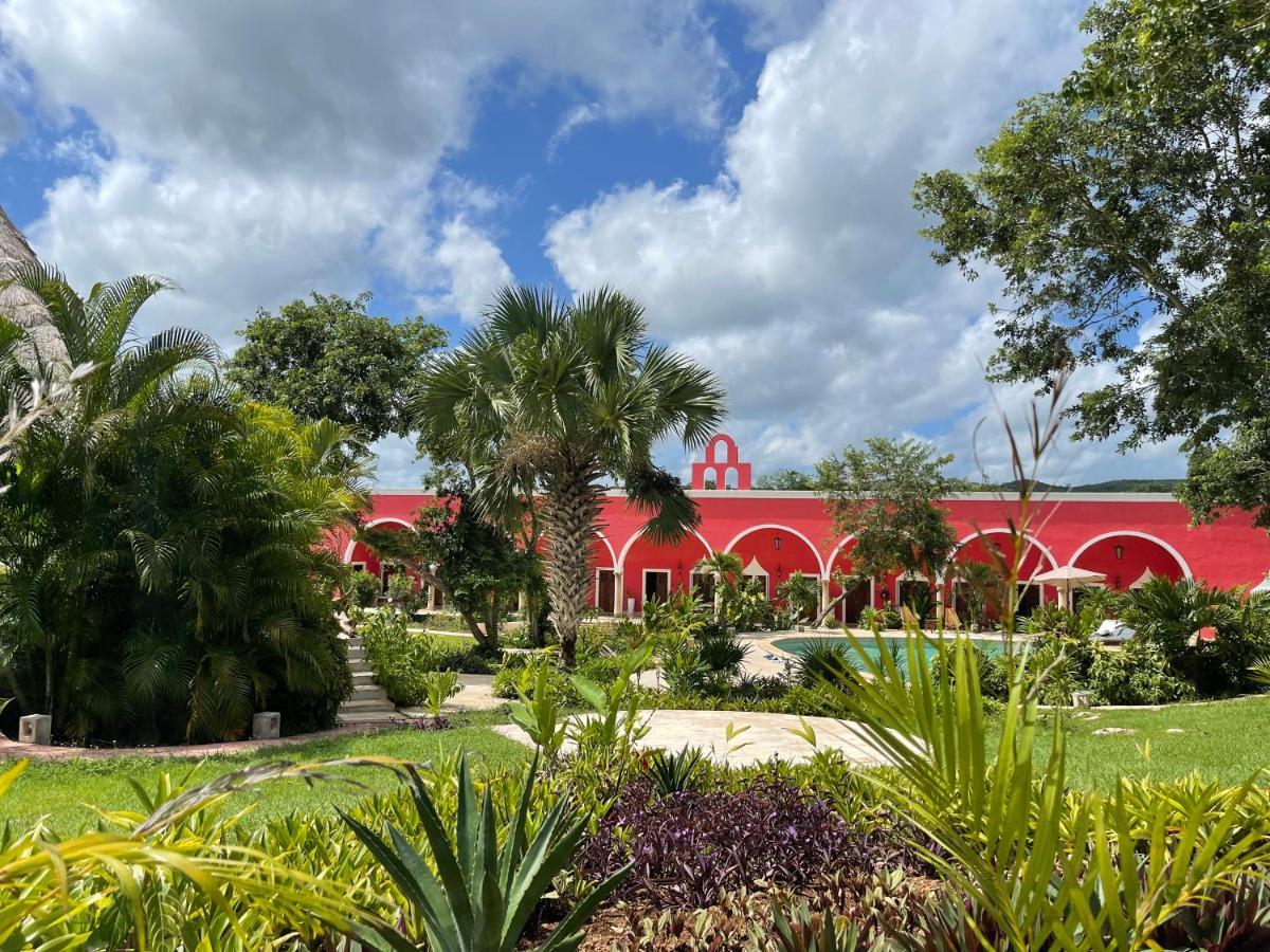 Hotel Hacienda María Elena Yucatán Ticul Exterior foto
