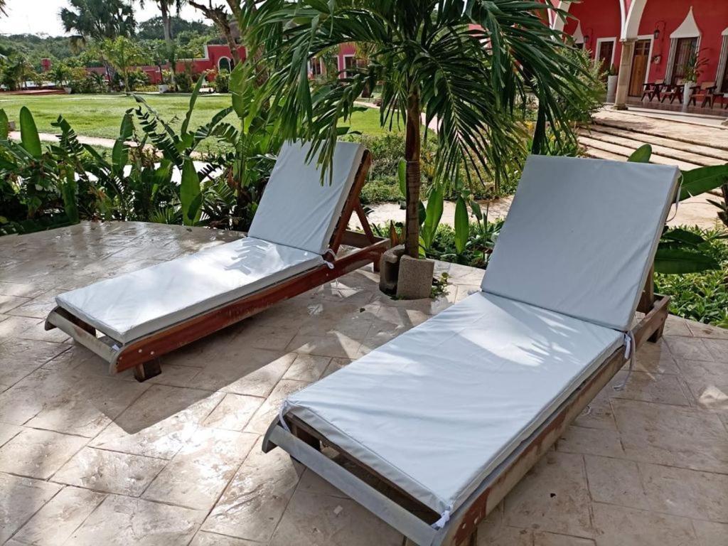 Hotel Hacienda María Elena Yucatán Ticul Exterior foto