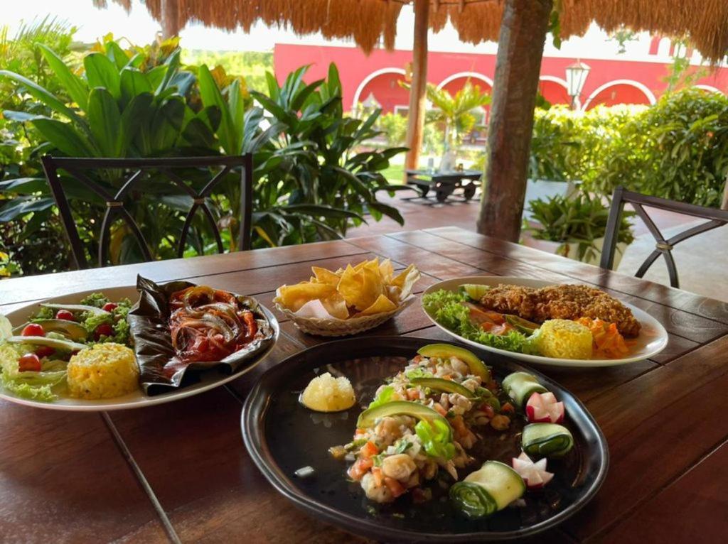 Hotel Hacienda María Elena Yucatán Ticul Exterior foto