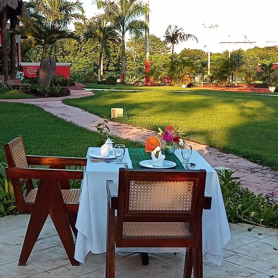 Hotel Hacienda María Elena Yucatán Ticul Exterior foto