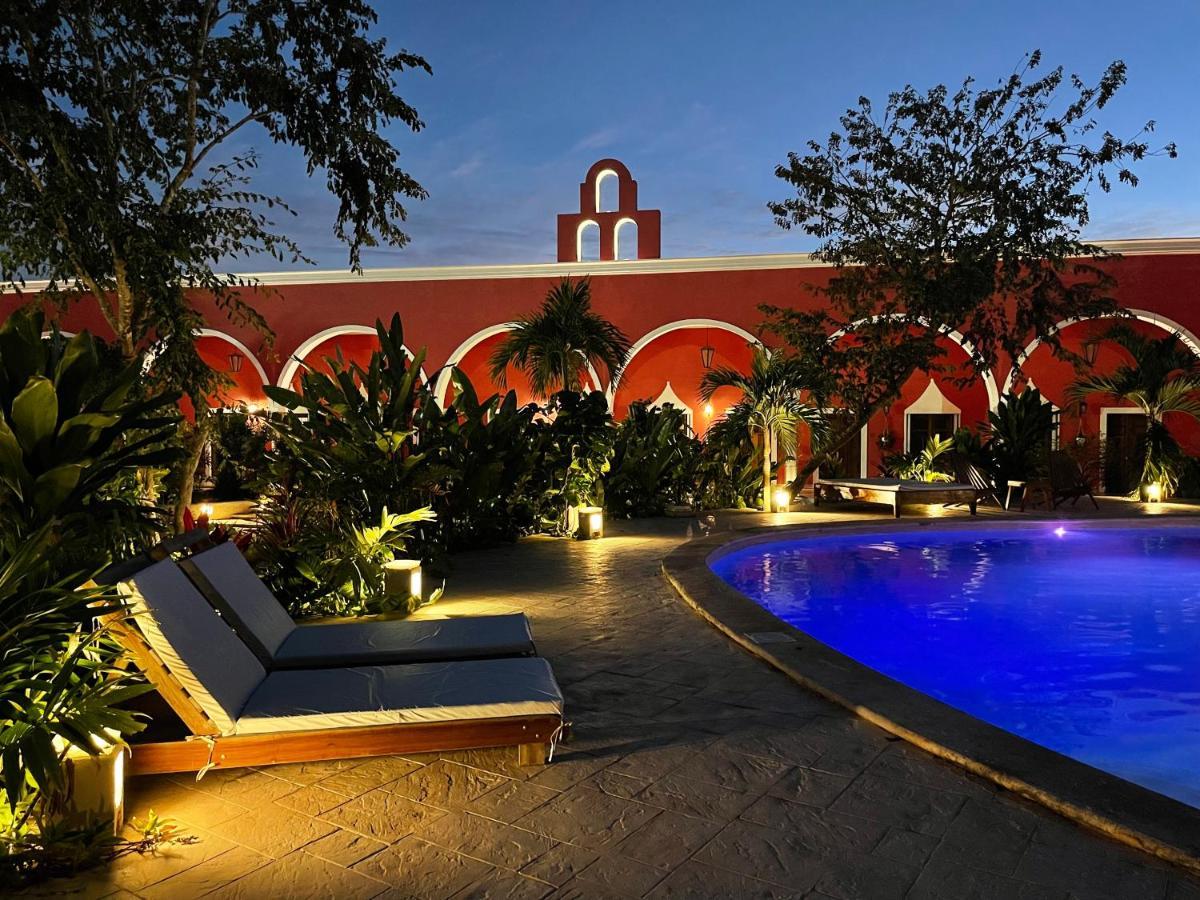 Hotel Hacienda María Elena Yucatán Ticul Exterior foto