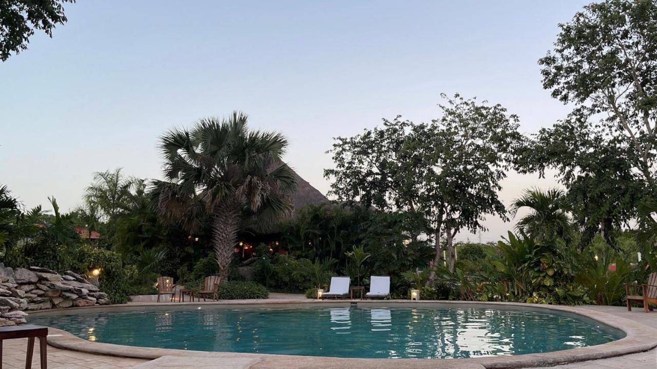 Hotel Hacienda María Elena Yucatán Ticul Exterior foto