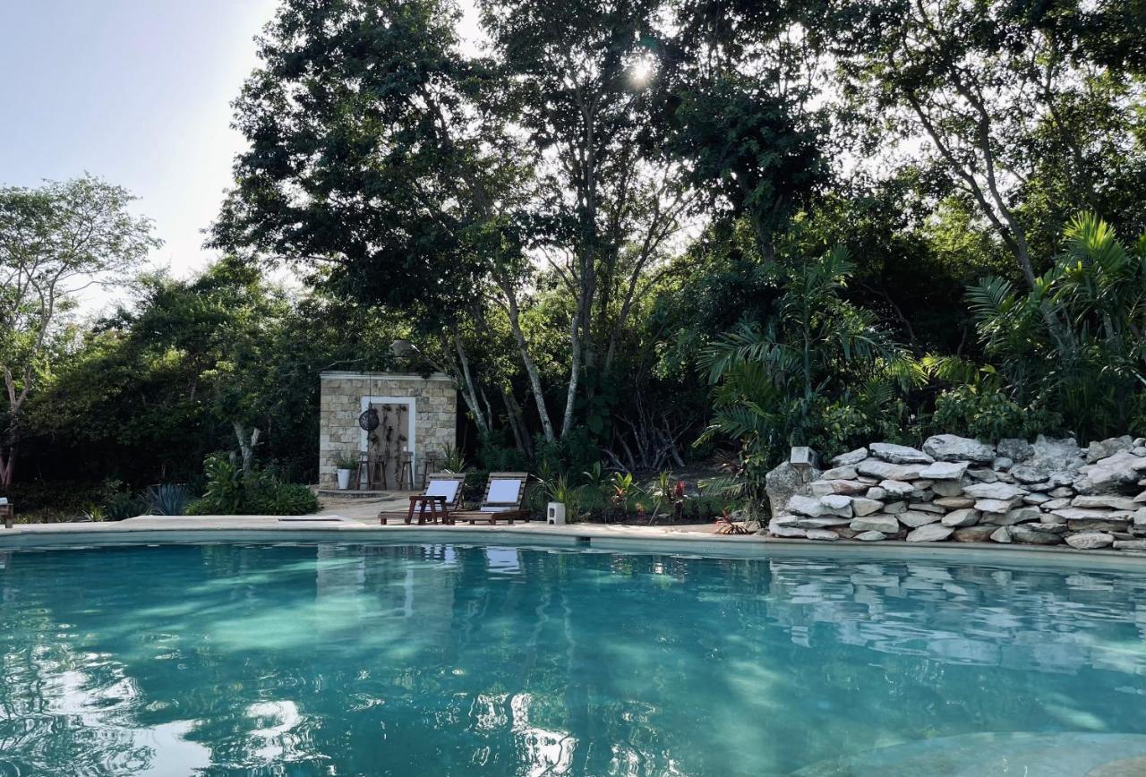 Hotel Hacienda María Elena Yucatán Ticul Exterior foto