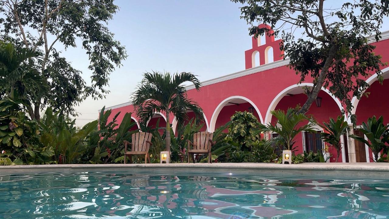 Hotel Hacienda María Elena Yucatán Ticul Exterior foto